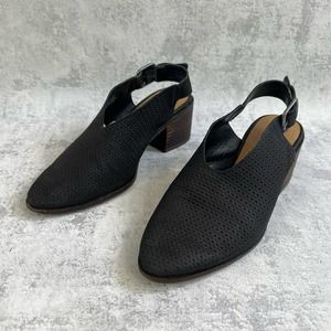 Lucky Brand Lideton Black Slingback Pump Size 6